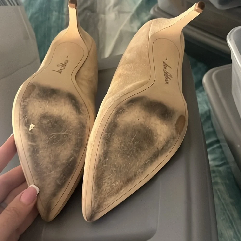 Beautiful suede pumps - Picture 4 of 4